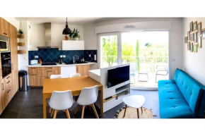 Superbe appartement extérieur, 2 chambres, parking